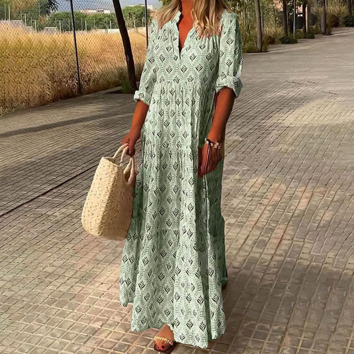 Monica™ | Elegant Boho Maxi Dress