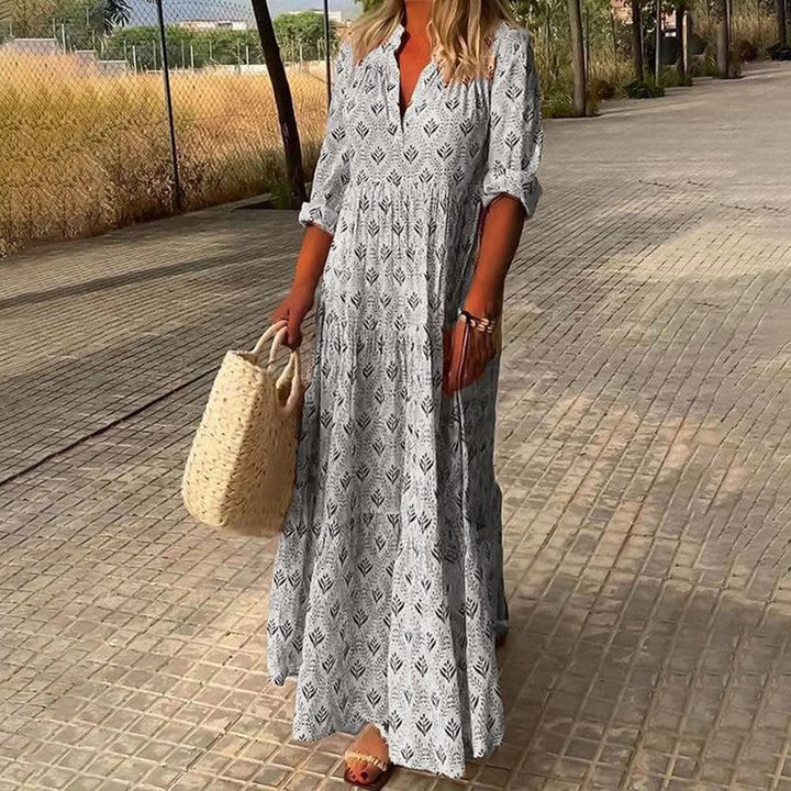 Monica™ | Elegant Boho Maxi Dress