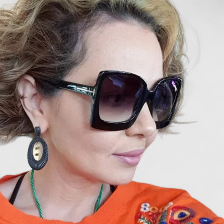 Rochelle™ | Oversized Gradient Sunglasses