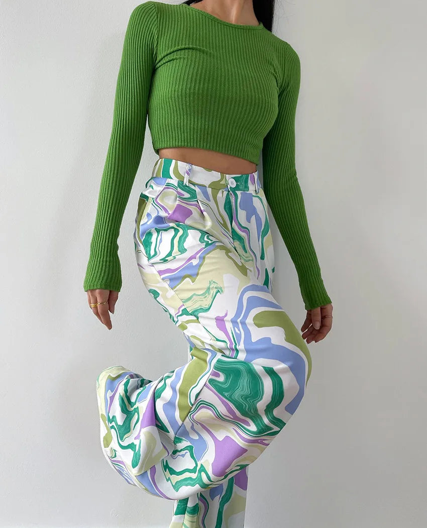 Leslie™ | Bold Printed Two-Piece Set
