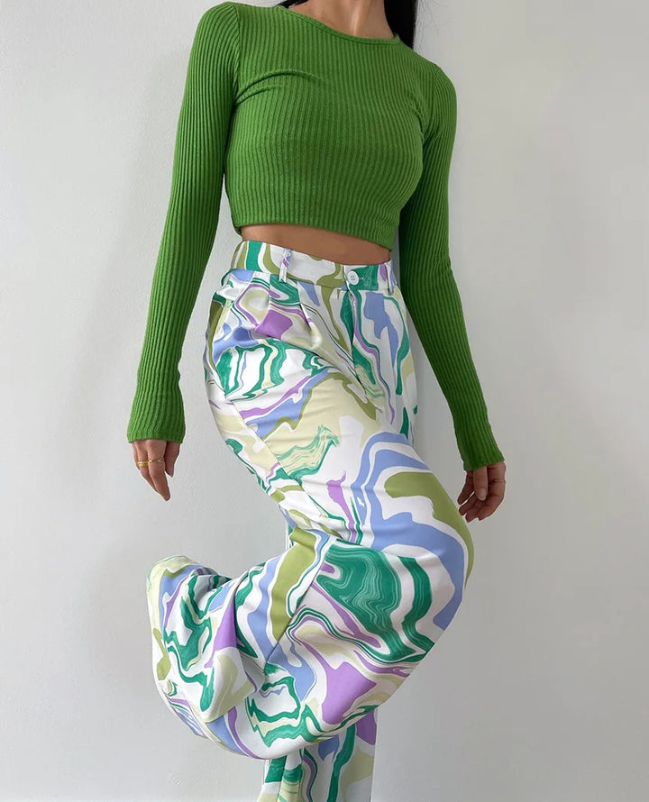 Leslie™ | Bold Printed Two-Piece Set