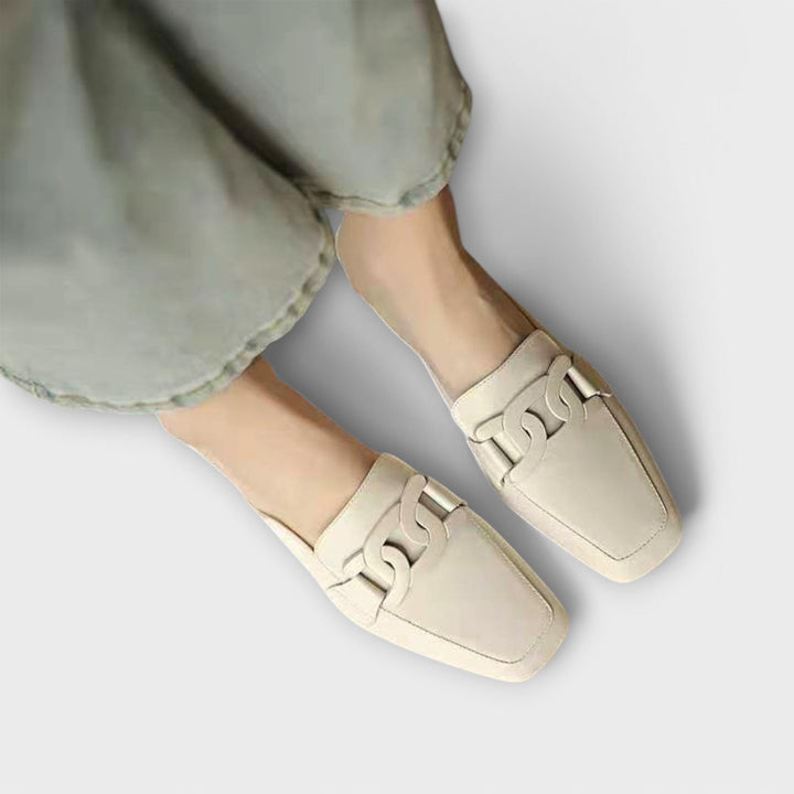Isabelle™ | Chain-Detail Loafers