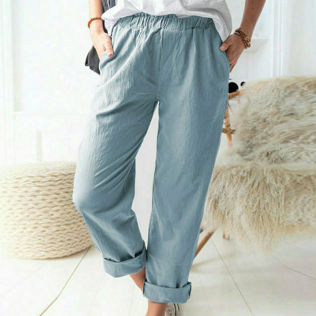 Jessica™ | Soft Textured Pants