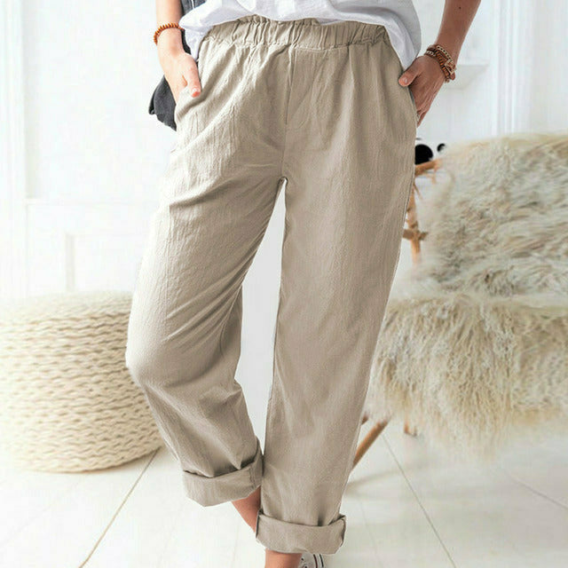 Jessica™ | Soft Textured Pants