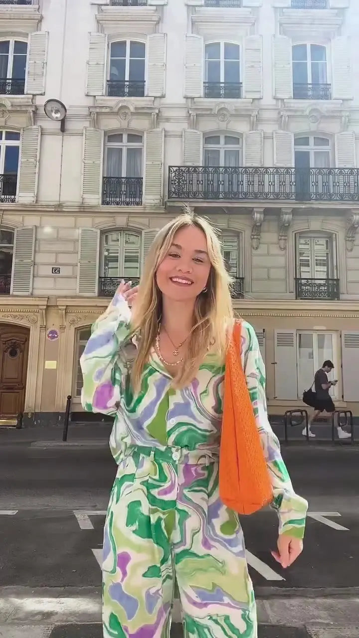 Leslie™ | Bold Printed Two-Piece Set