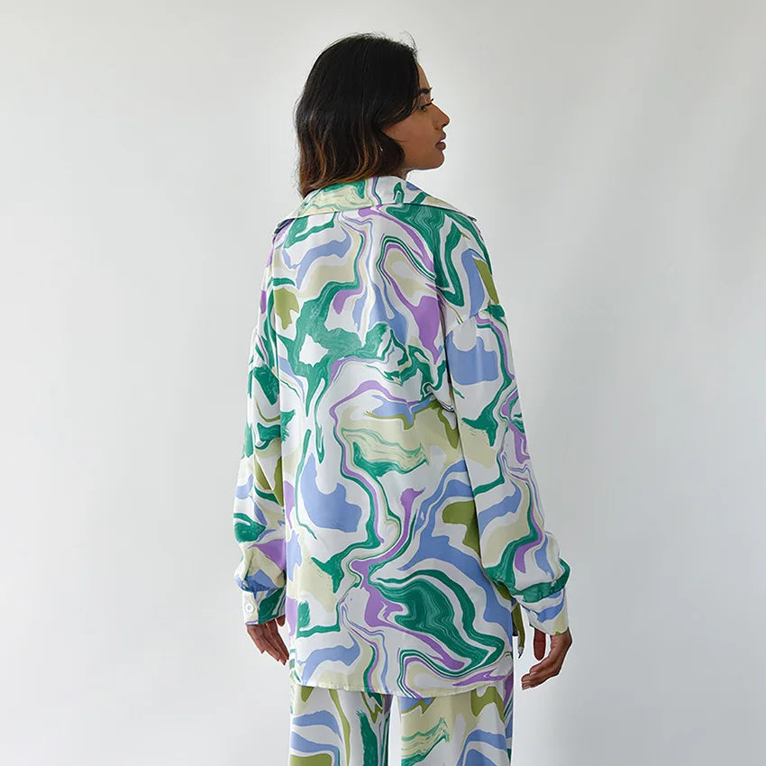 Leslie™ | Bold Printed Two-Piece Set