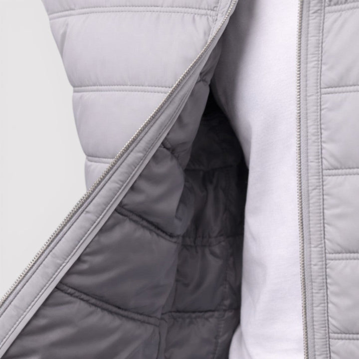 Michael Sydney men's padded jacket, front view