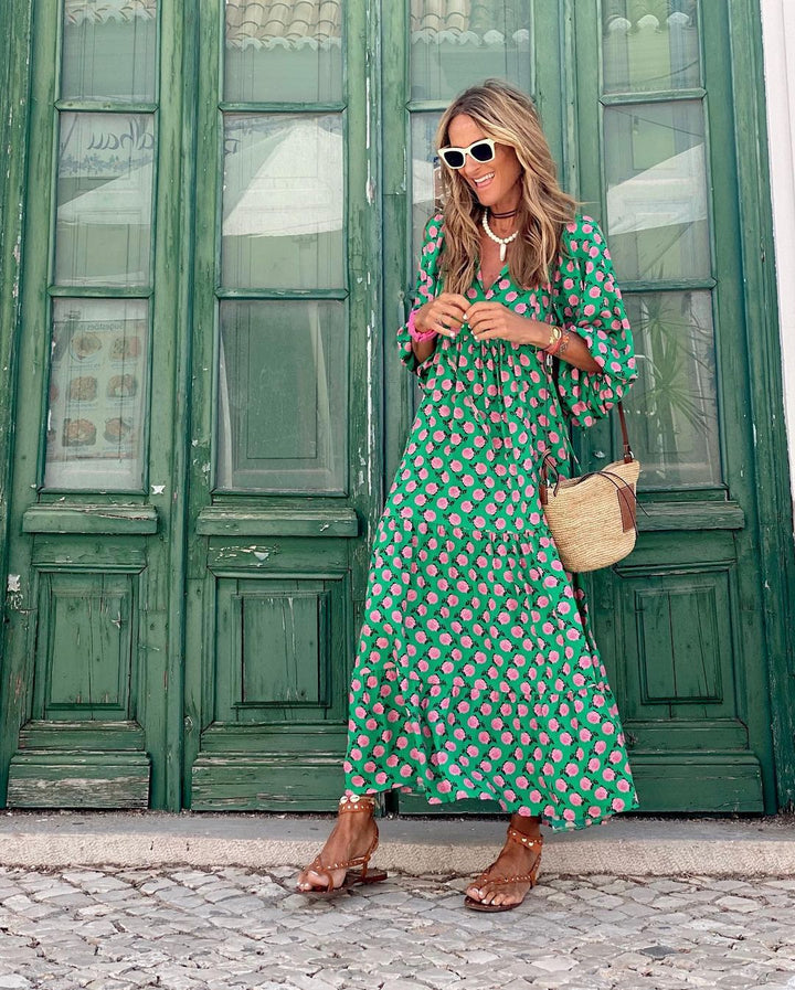 Erin™ | Spring Print Dress