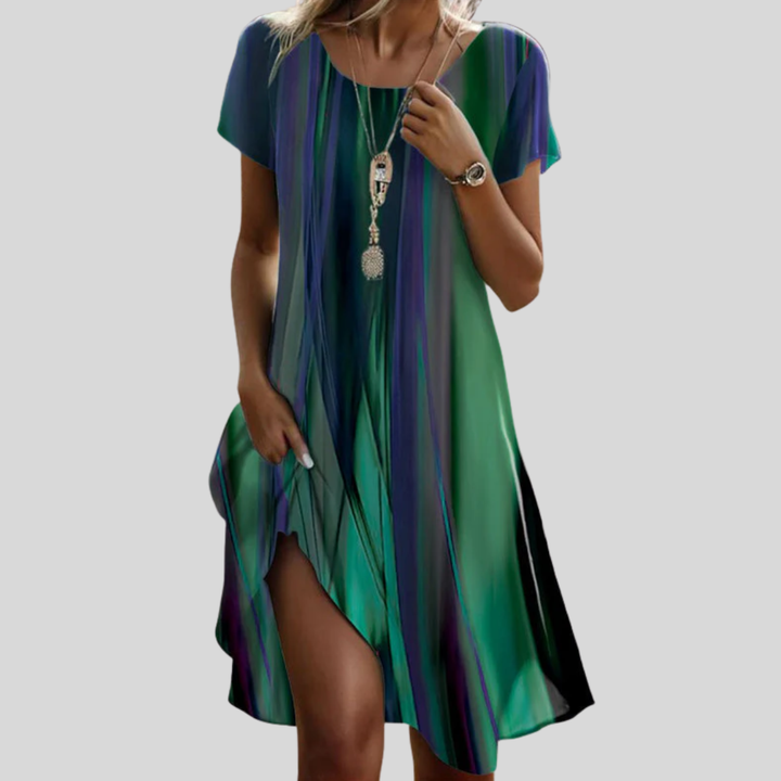 Vanessa™ | Gradient Boho Midi Dress