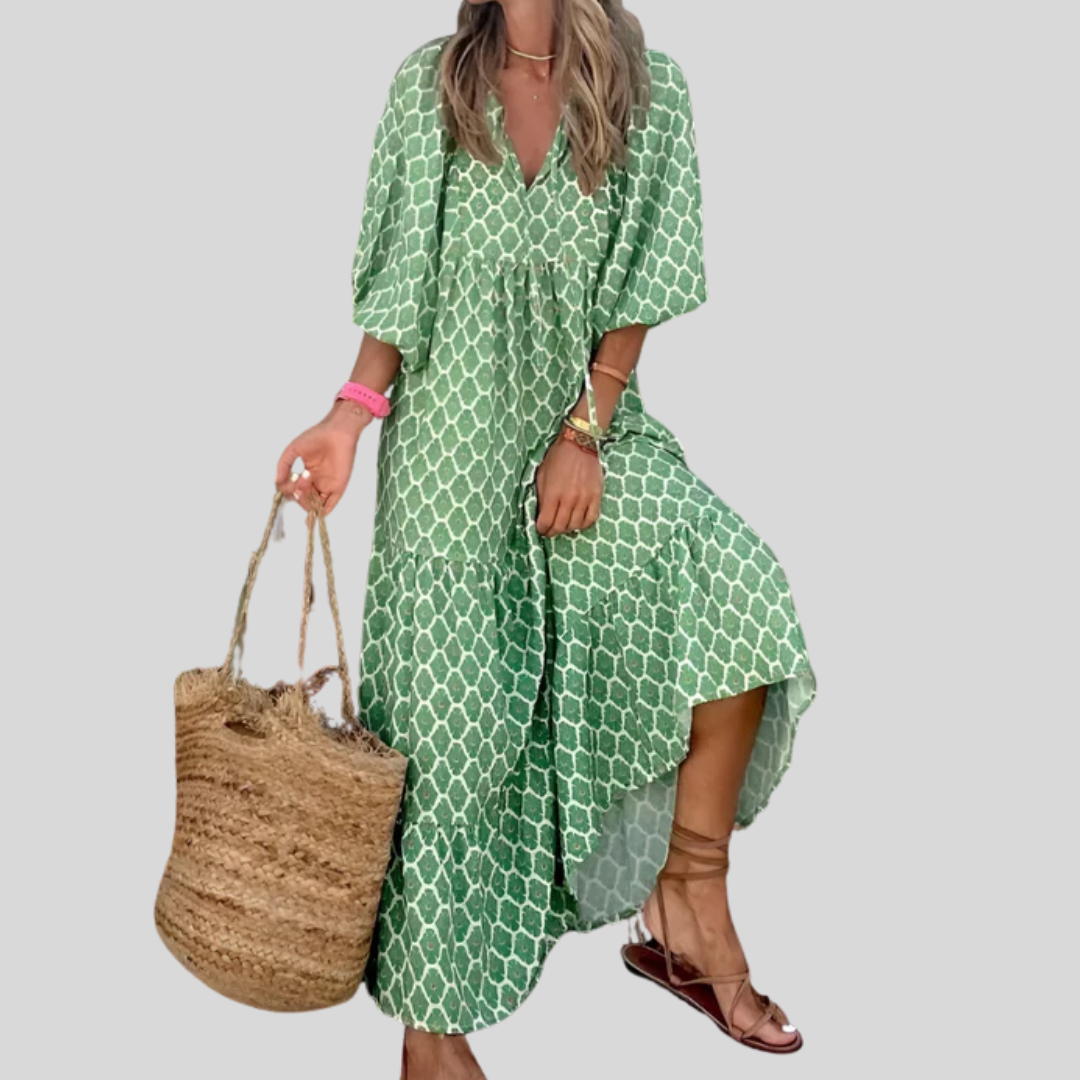 Erin™ | Spring Print Dress