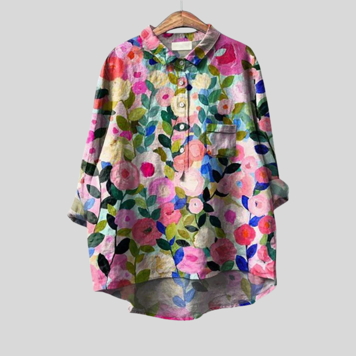 Theresa™ | Summer Print Blouse