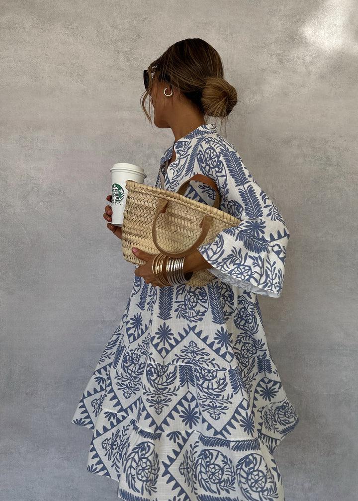 Elaine™ | Button-Front Tunic Dress
