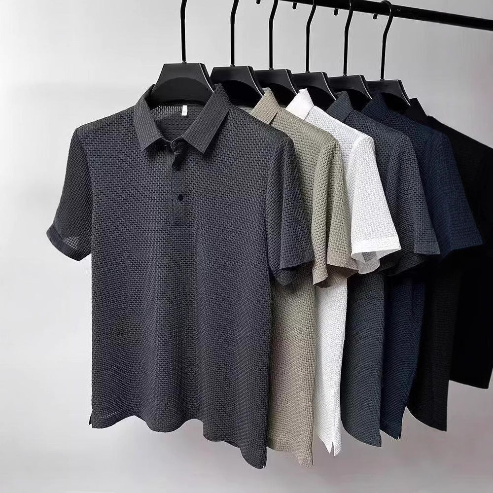 Michael Sydney men's polo shirt, front view