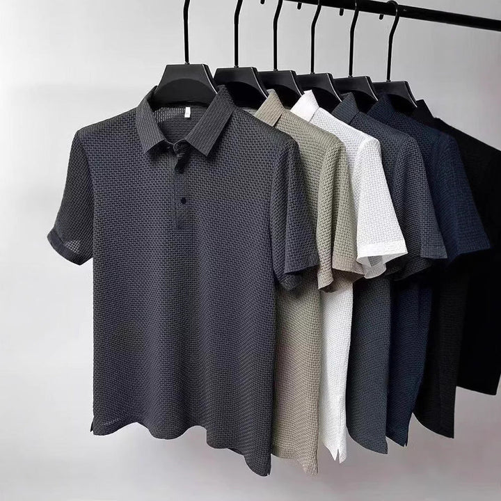 Michael Sydney men's polo shirt, front view