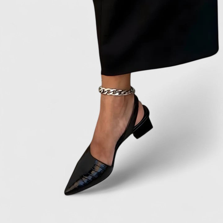 Shelley™ | Slingback Block Heels