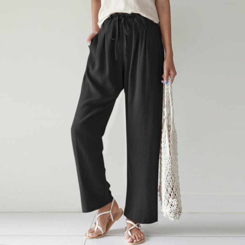 Sarah™ | Drawstring Relaxed Pants