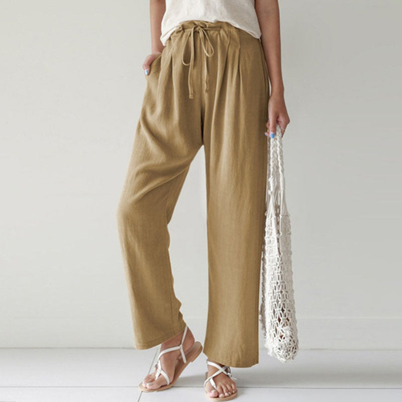 Sarah™ | Drawstring Relaxed Pants