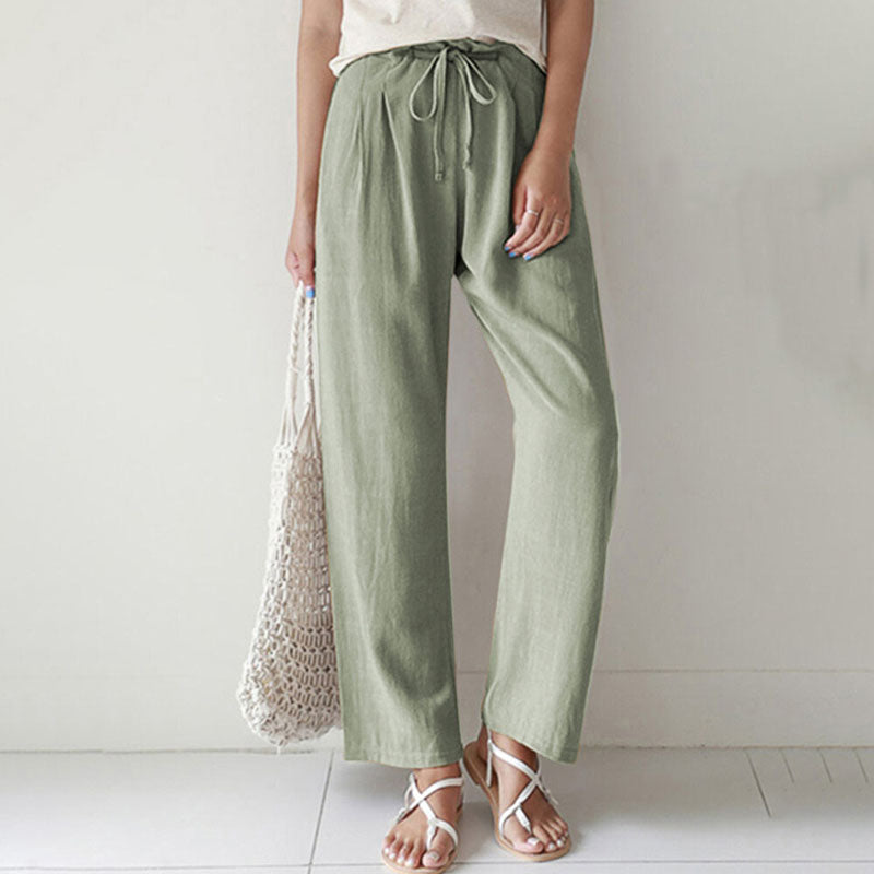 Sarah™ | Drawstring Relaxed Pants