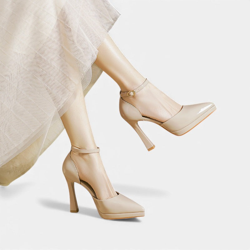 Lori™ | Pointed Ankle-Strap Pumps
