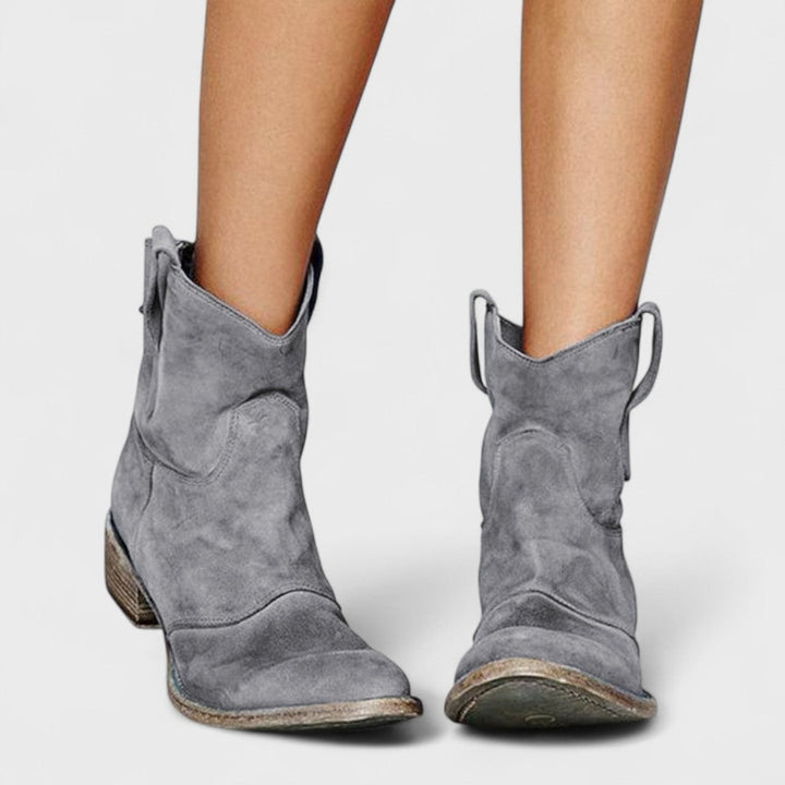 Jacinta™ | Timeless Western Ankle Boots