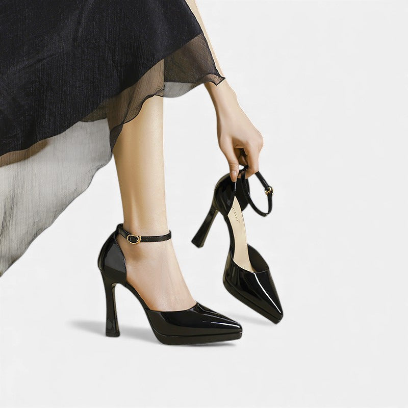 Lori™ | Pointed Ankle-Strap Pumps