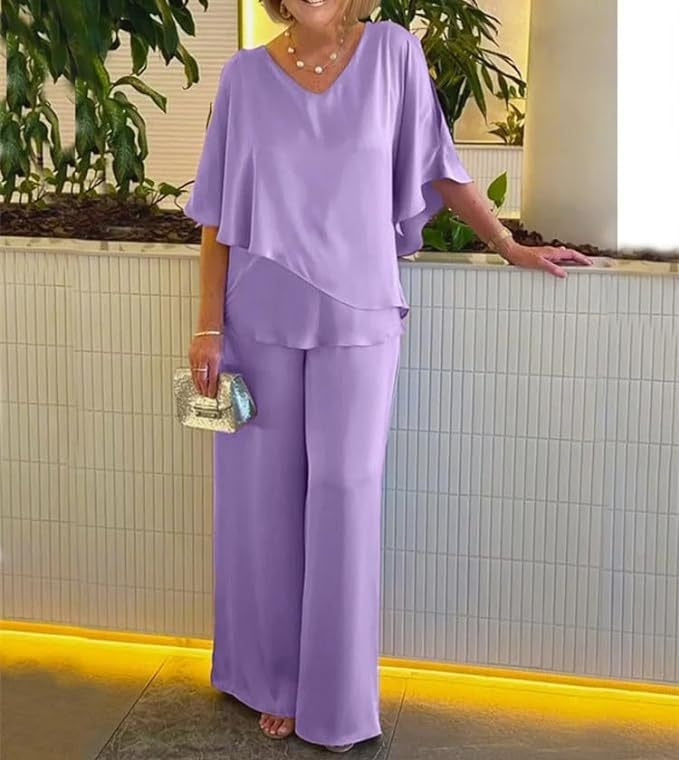 Cynthia™ | Wide-Leg Two-Piece Set