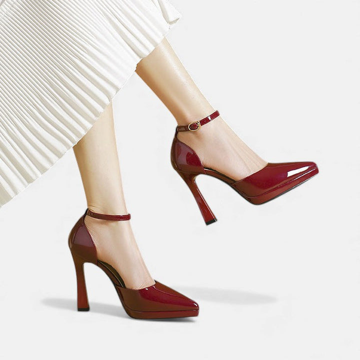 Lori™ | Pointed Ankle-Strap Pumps