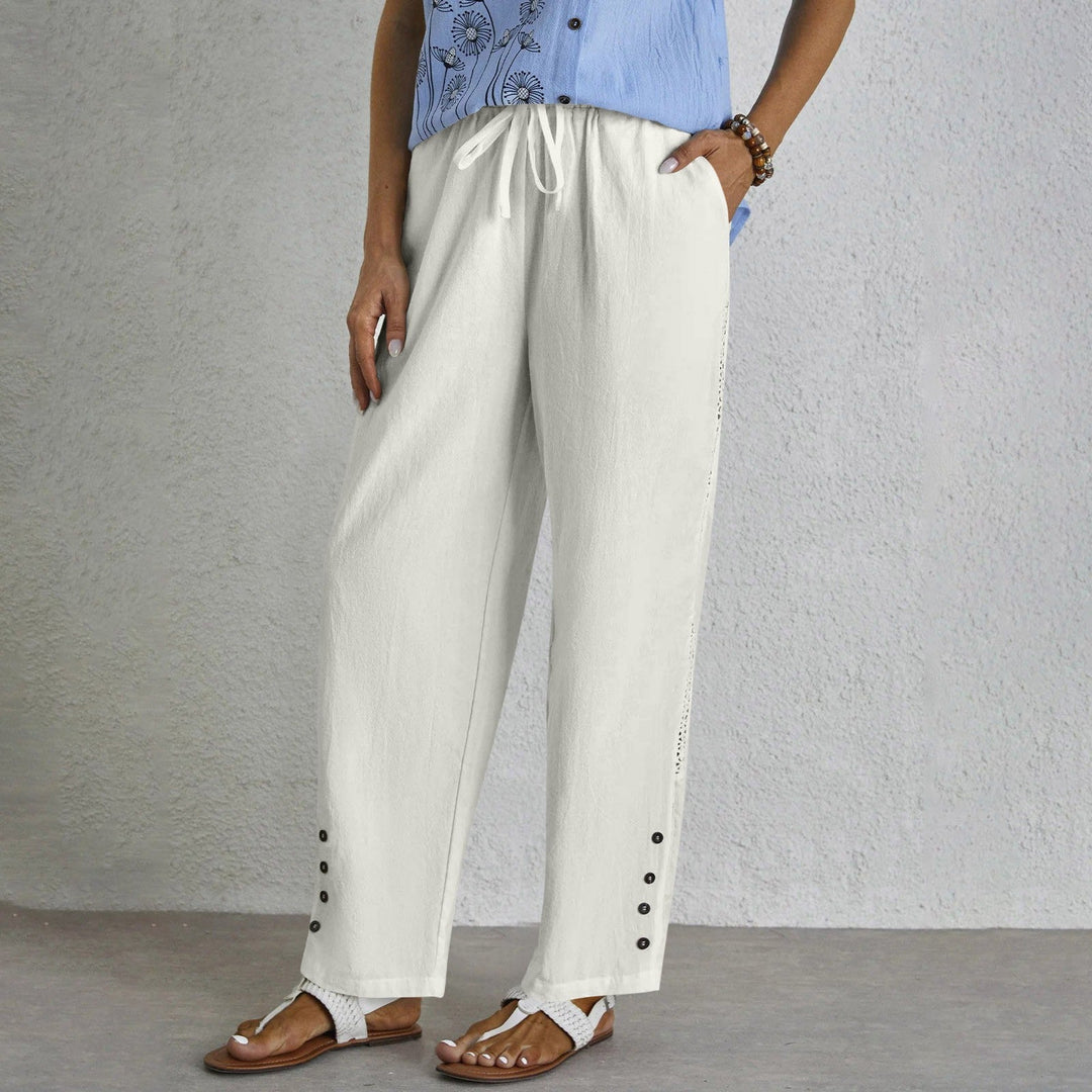 Zoe™ | Relaxed Button Pants