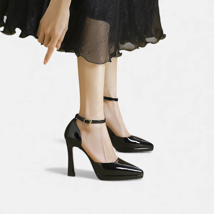 Lori™ | Pointed Ankle-Strap Pumps