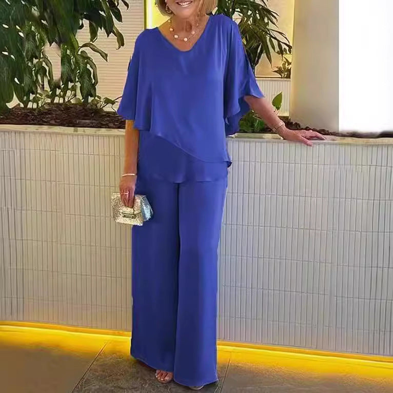 Cynthia™ | Wide-Leg Two-Piece Set