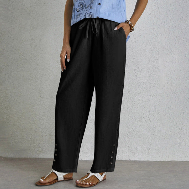 Zoe™ | Relaxed Button Pants