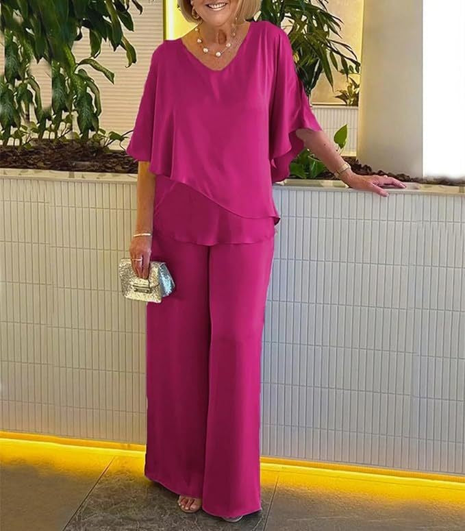 Cynthia™ | Wide-Leg Two-Piece Set