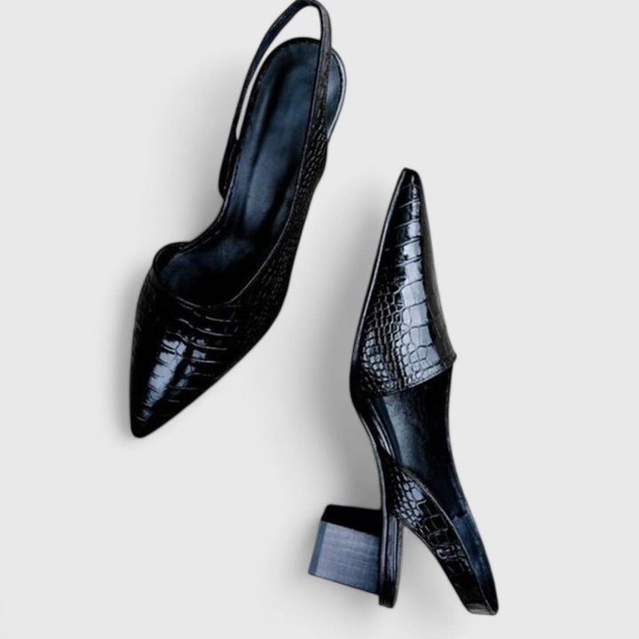 Shelley™ | Slingback Block Heels