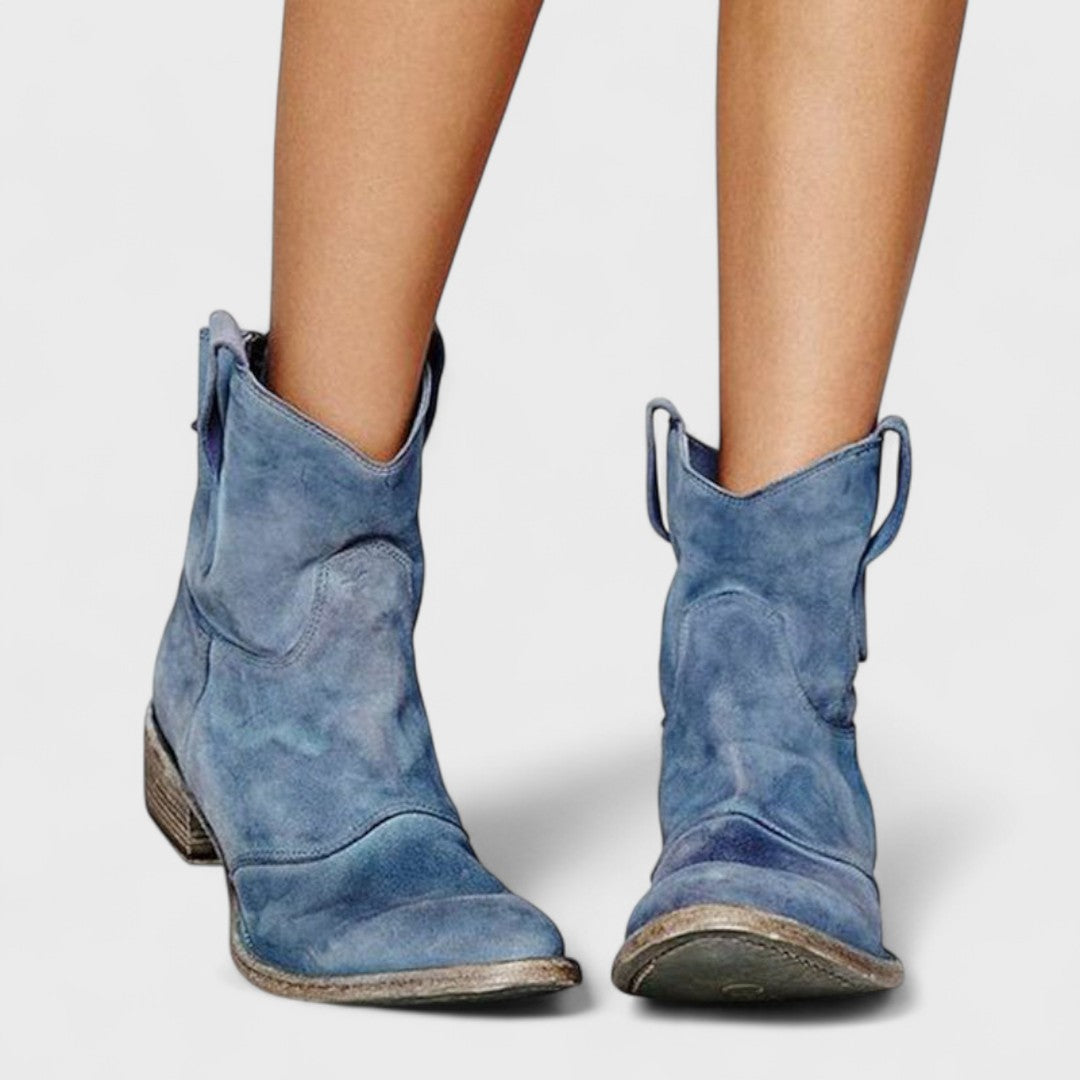 Jacinta™ | Timeless Western Ankle Boots