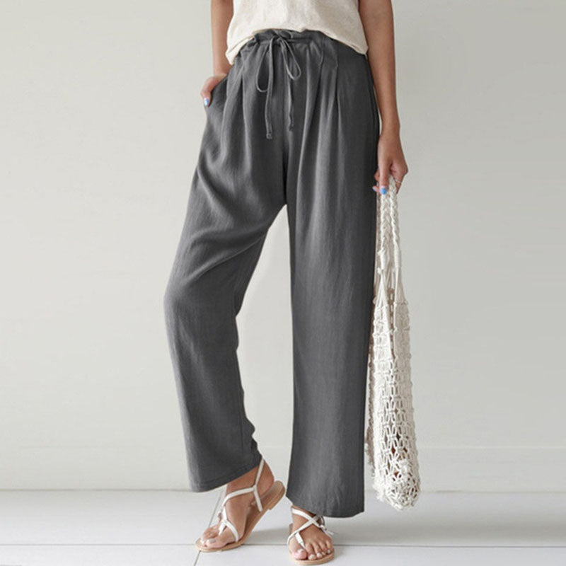 Sarah™ | Drawstring Relaxed Pants