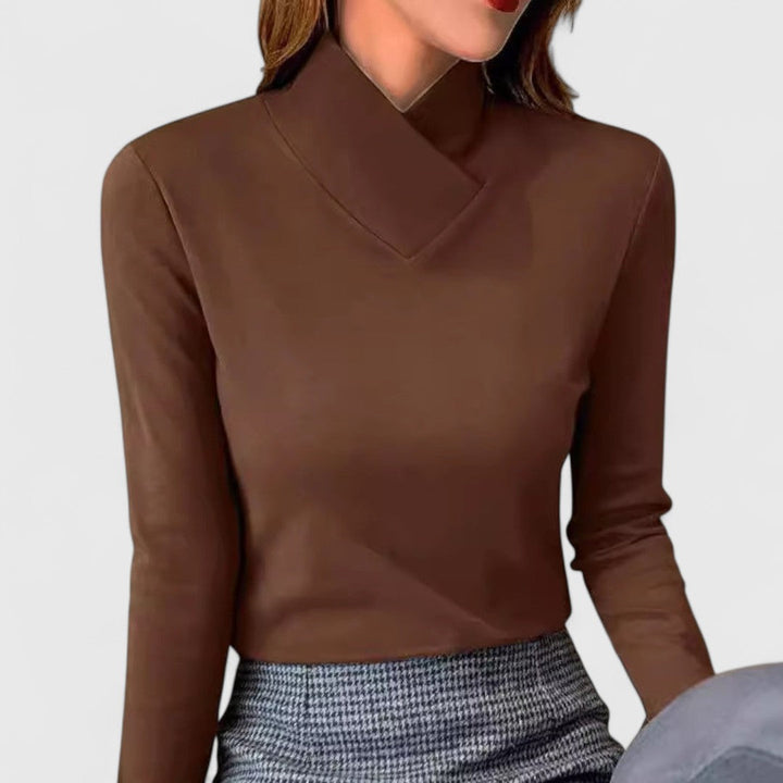 Viola™ | Stand-Collar Jumper