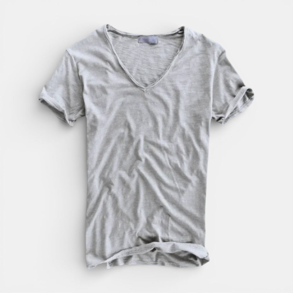 Michael Sydney men's ultra-soft basic t-shirt, front view