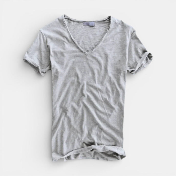 Michael Sydney men's ultra-soft basic t-shirt, front view