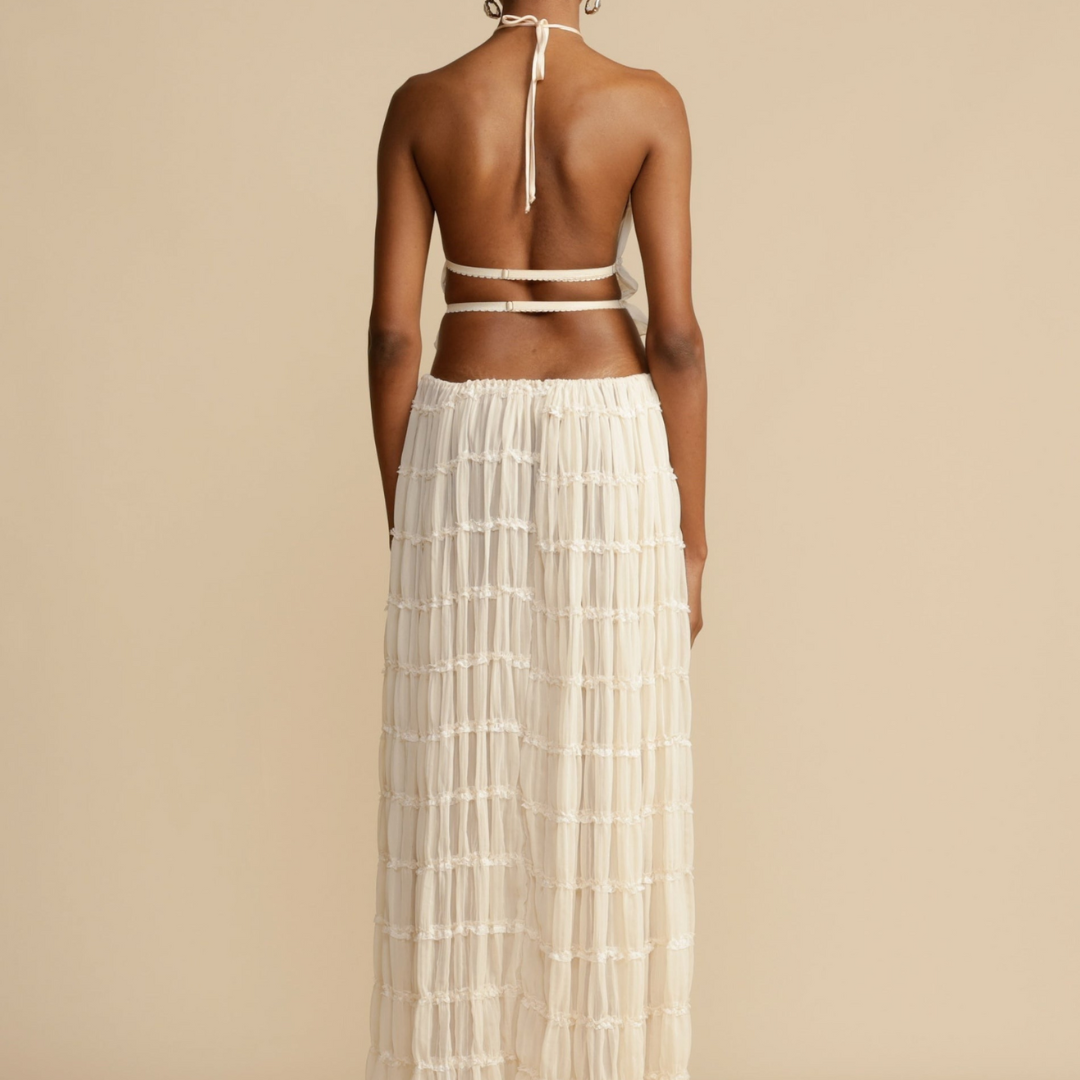 Gail™ | Strappy Top & Skirt Set