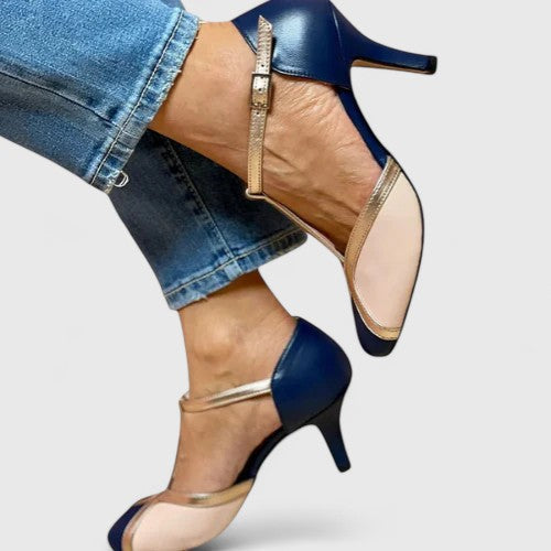 Anne™ | T-Strap Comfort Heels