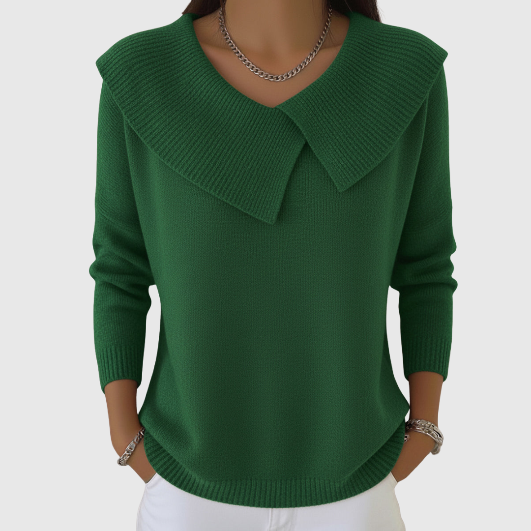 Pauline™ | Collared Jumper