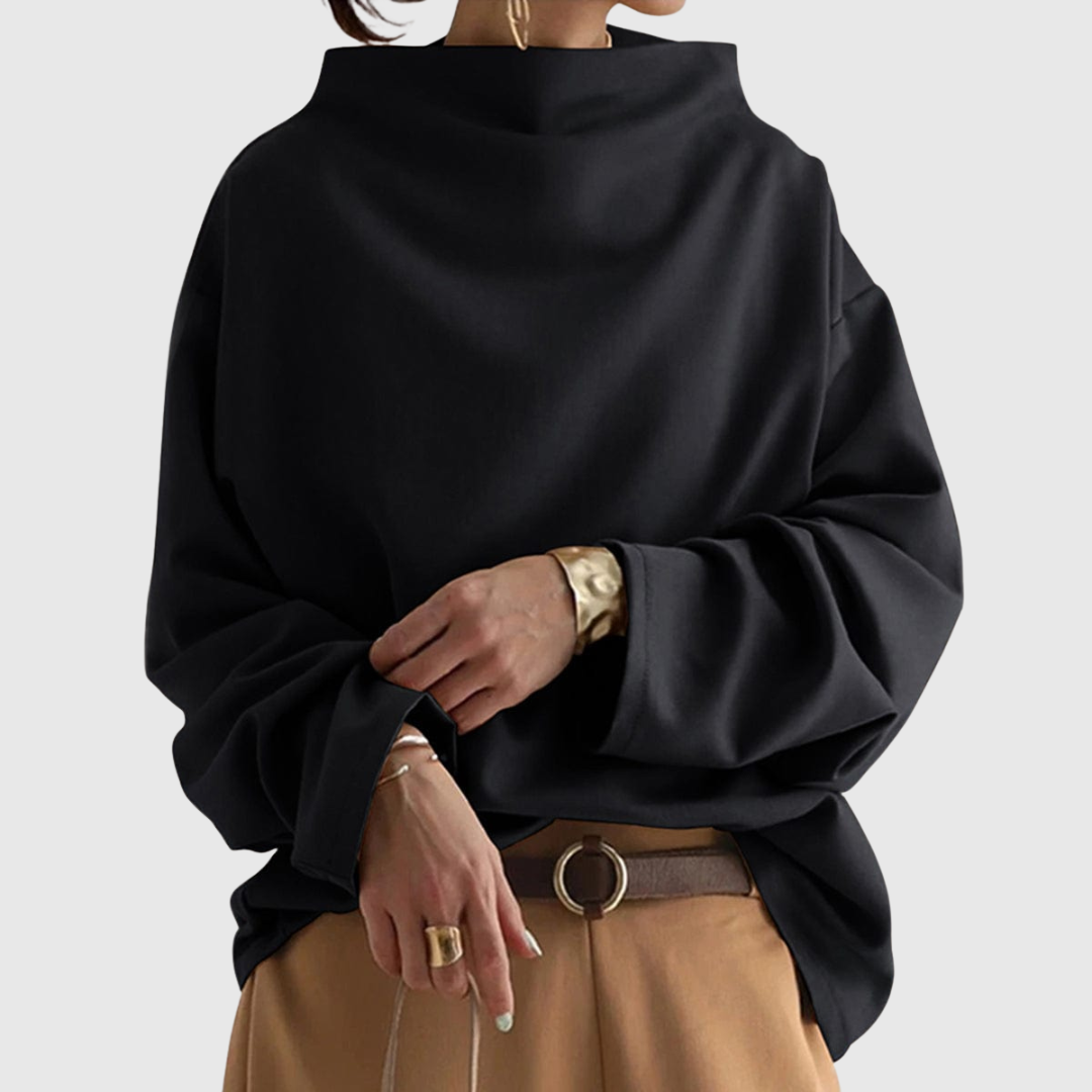 Norma™ | Funnel Neck Jumper