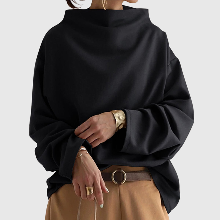 Norma™ | Funnel Neck Jumper