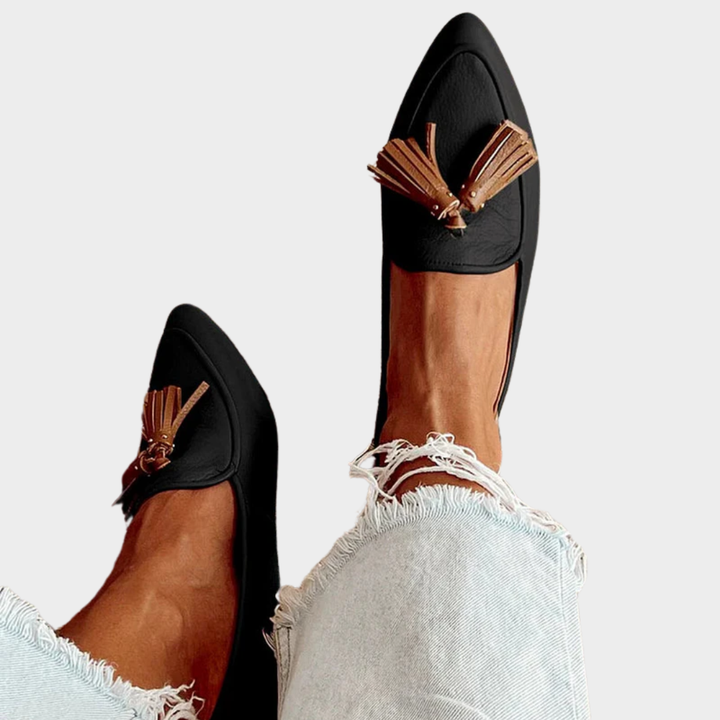 Marjorie™ | Modern Fringe Loafers
