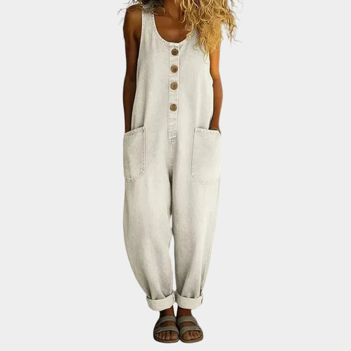 Amanda™ | Vintage Wide-Leg Overalls