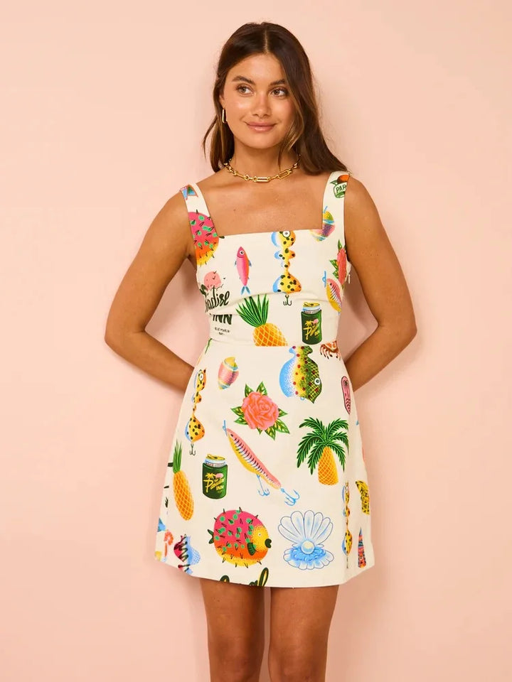 Dorothy™ | Tropical Print Dress