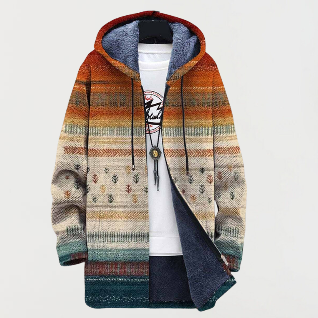 Hattie™ | Hooded Jacket in Fall Colours