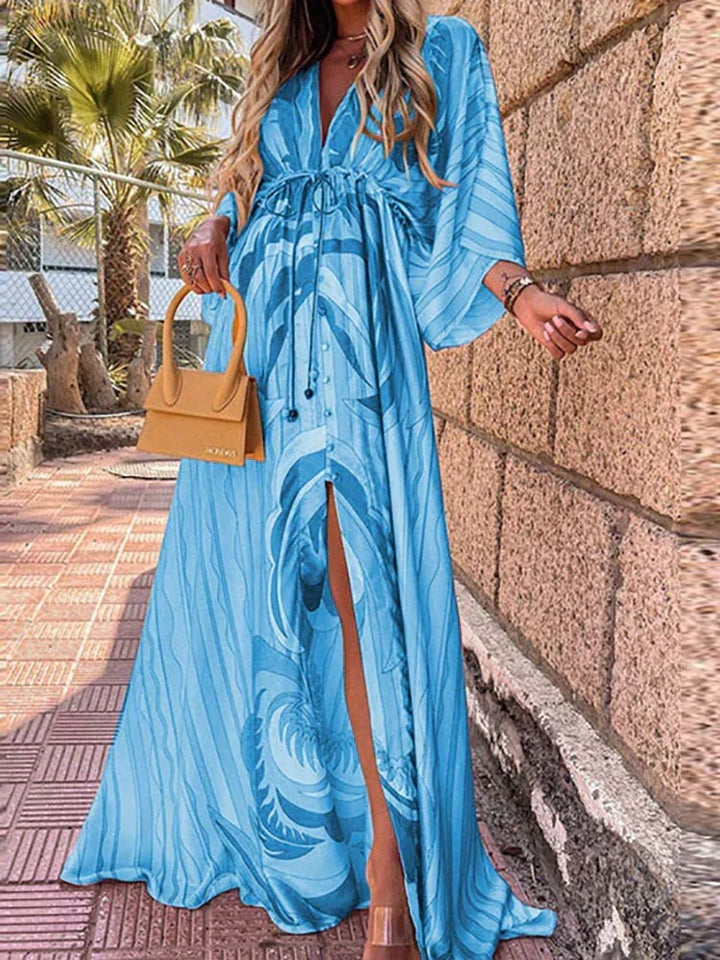 Rhonda™ | Holiday Kaftan Maxi Dress