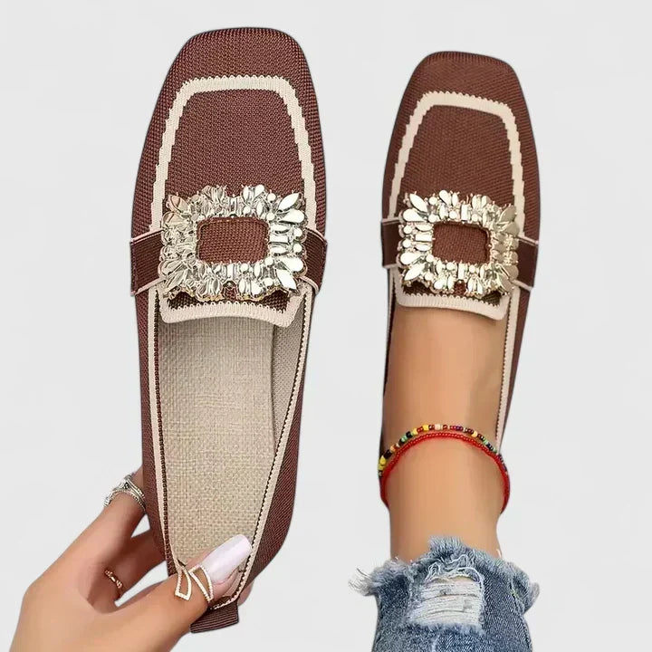 Glenda™ | Embellished Comfort Flats