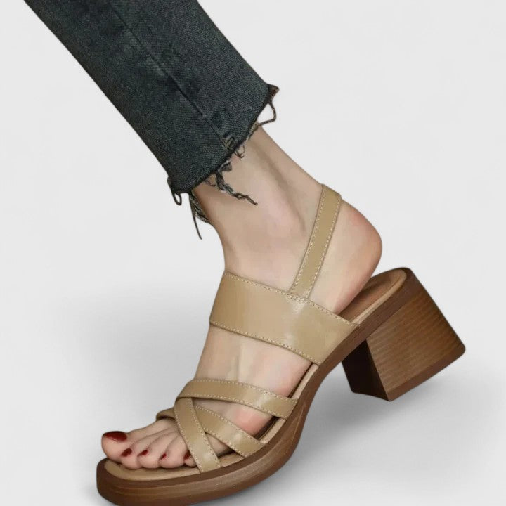 Peggy™ | Cross-Strap Sandals